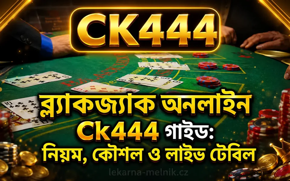 Blackjack CK444 game artwork